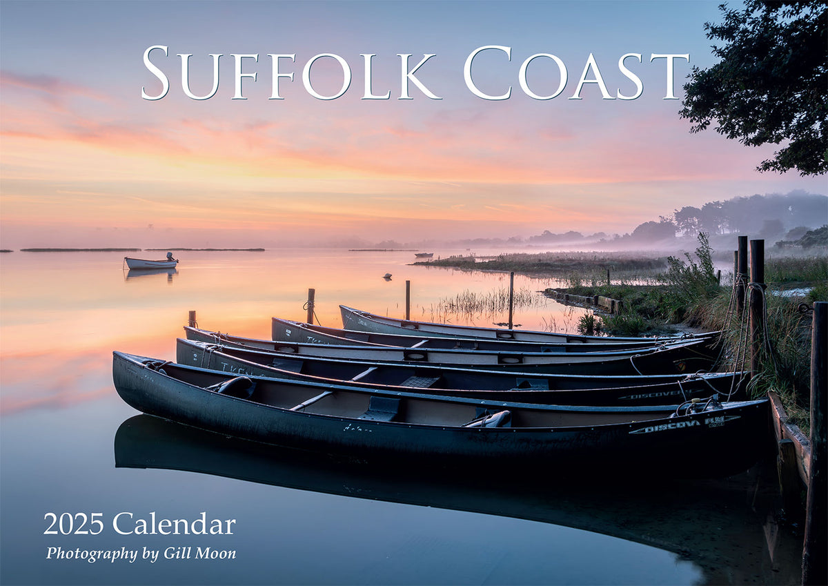 Suffolk Coast 2025 Calendar by Gill Moon High Tide Southwold