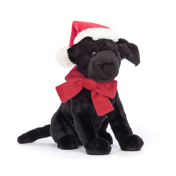 Jellycat Winter Warmer Pippa Black Labrador Dog - Sale 30% Discount