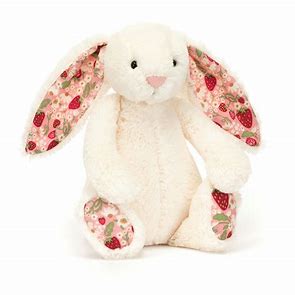 Jellycat Blossom Cream Bunny Berry Original