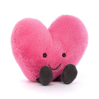 Jellycat Amuseable Hot Pink Heart - Small