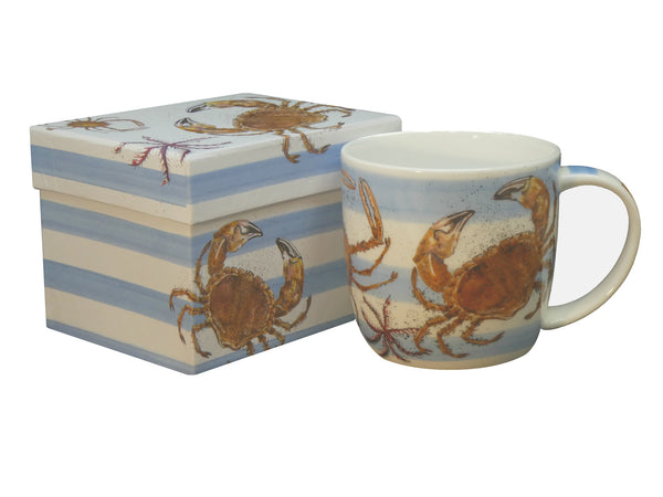 Crab Bone China Mug supplied by Emma Ball with Gift Box