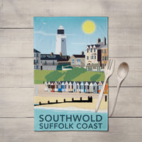 Southwold Suffolk Coast Tea Towel by Tabitha Mary