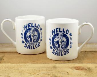 Hello Sailor Mug by Port & Lemon