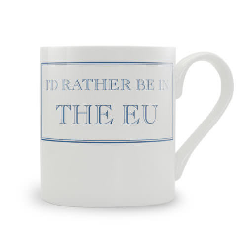 I'd Rather Be In the EU Mug - Large
