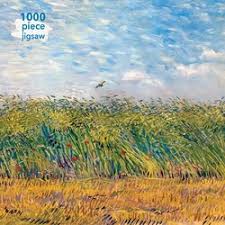 Vincent Van Gogh -  Wheat Field with a Lark 1000 Piece Jigsaw Puzzle